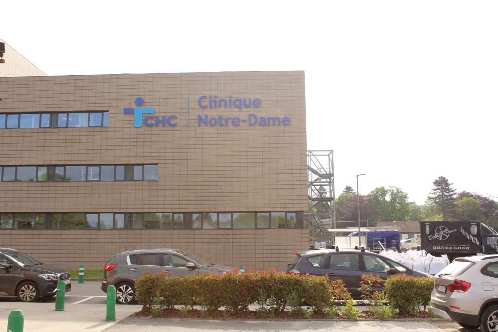 Construction d'une nouvelle aile - CHC Notre-Dame (Hermalle)